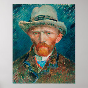 Affiche Vincent Van Gogh Autoportrait