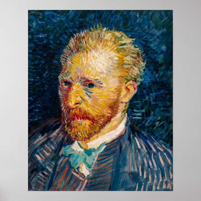 Affiche Vincent Van Gogh - Autoportrait (Devant)