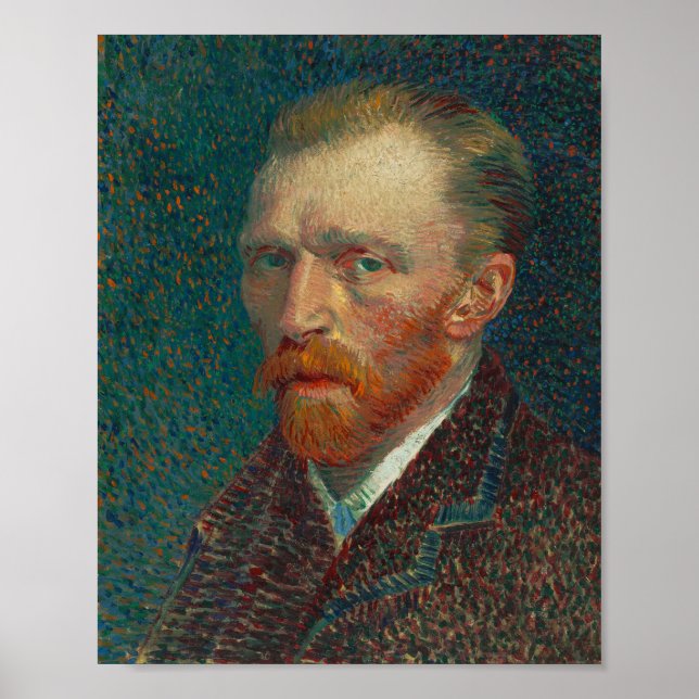 Affiche Vincent van Gogh - Autoportrait (Devant)