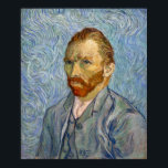 Affiche Vincent Van Gogh - Autoportrait<br><div class="desc">Autoportrait / Portrait de l'artiste / Portrait de l'artiste par Vincent Van Gogh en 1889</div>