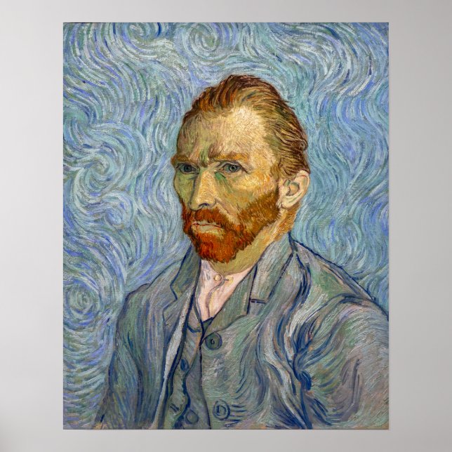 Affiche Vincent Van Gogh - Autoportrait (Devant)