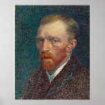 Affiche Vincent Van Gogh Autoportrait Vintage Art<br><div class="desc">Poster en toile haut de gamme, avec une huile vintage d'auto-portrait multicolore sur tableau d'artiste, de Vincent van Gogh. Belle oeuvre d'art pour amateurs d'art vintage / chef-d'oeuvre / classique et connaisseurs Van Gogh, sur un papier de toile haut de gamme de 21, 7 mil d'épaisseur fait à partir d'un...</div>