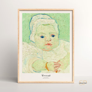 Affiche Vincent van Gogh Baby Marcelle Roulin Imprimer