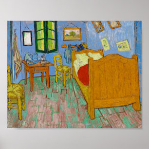 Affiche Vincent van Gogh Bedroom in Arles Painting