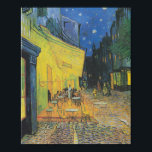 Affiche Vincent Van Gogh - Cafe Terrace At Night<br><div class="desc">Vincent Van Gogh - Cafe Terrace At Night</div>
