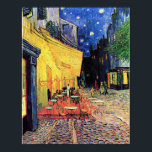 Affiche Vincent van Gogh - "Café Terrasse à la nuit" Impri<br><div class="desc">Vincent van Gogh - "Café Terrasse à la nuit" Imprimer</div>