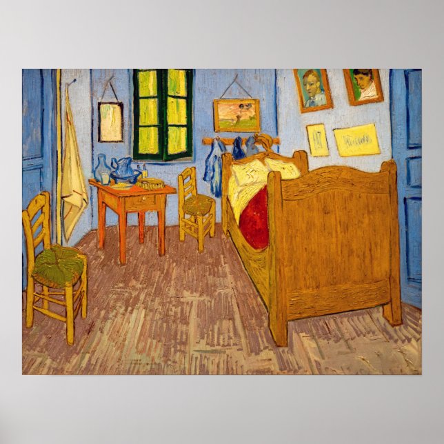 Affiche Vincent van Gogh - Chambre de Vincent à Arles (Devant)