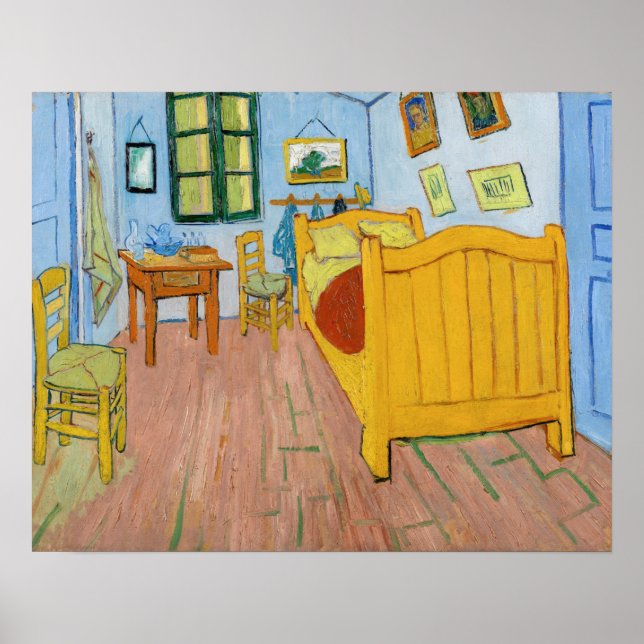 Affiche Vincent Van Gogh - Chambre de Vincent à Arles (Devant)