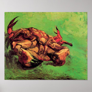 Affiche Vincent Van Gogh - Crabe sur son dos Art