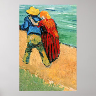 Affiche Vincent van Gogh - Deux amoureux