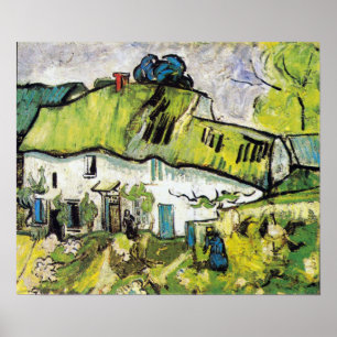Affiche Vincent van Gogh Ferme à deux chiffres
