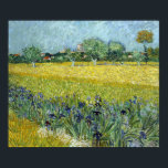 Affiche Vincent van Gogh Field of Flowers près d'Arles<br><div class="desc">Un champ de fleurs près d'Arles tel que peint par Vincent van Gogh.</div>
