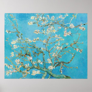 Affiche Vincent van Gogh - Fleur d'amandes