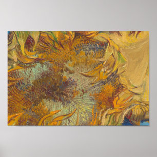 Affiche Vincent van Gogh - Fleurs de soleil