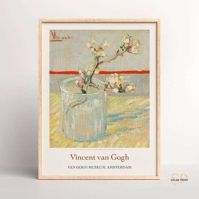 Affiche Vincent van Gogh Florssoming Almond (Créateur téléchargé)