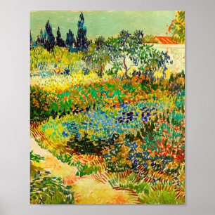 Affiche Vincent Van Gogh Garden