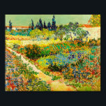 Affiche Vincent Van Gogh Garden<br><div class="desc">Vincent Van Gogh Garden à Arles Poster</div>