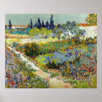 Vincent van Gogh Garden à Arles