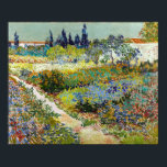 Affiche Vincent van Gogh Garden à Arles<br><div class="desc">Vincent van Gogh Garden à Arles</div>