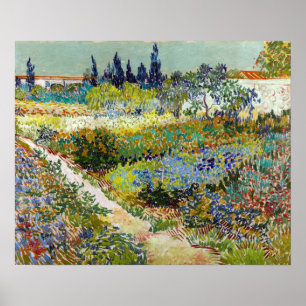 Affiche Vincent van Gogh Garden à Arles