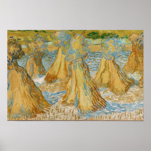 Affiche Vincent van Gogh - Gerbes de Blé
