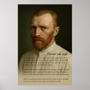 Affiche Vincent van Gogh - Hommage émotionnel