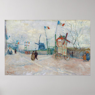 Affiche Vincent van Gogh - Impasse des Deux Frères
