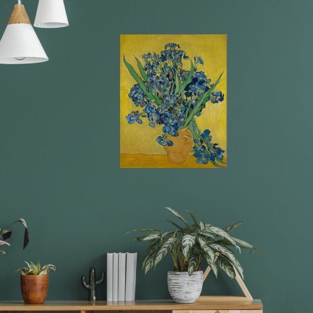 Affiche Vincent Van Gogh Iris (Salon 1)