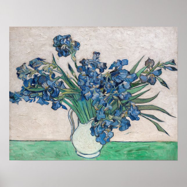 Affiche Vincent van Gogh - Irises (Devant)