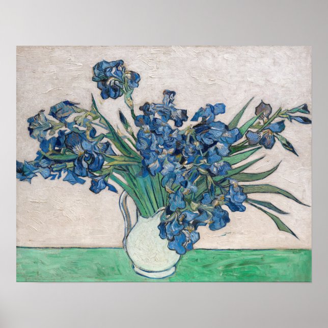 Affiche Vincent van Gogh - Irises (Devant)