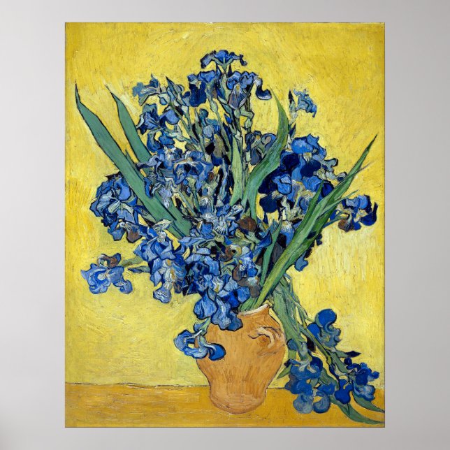 Affiche Vincent van Gogh Irises (Devant)