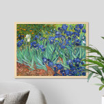 Affiche Vincent Van Gogh Irises<br><div class="desc">Poster de peinture nature fleurie d'Irises par Vincent Van Gogh</div>