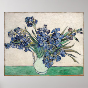 Affiche Vincent van Gogh Irises 1890 GalleryHD Fine Art