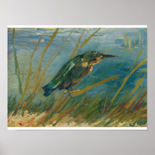 Affiche Vincent Van Gogh - Kingfisher by the Waterside