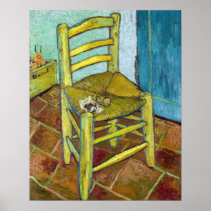 Affiche Vincent van Gogh - La Chaise de Van Gogh