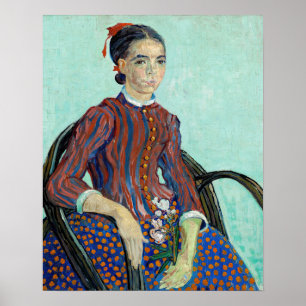 Affiche Vincent van Gogh - La Mousmé