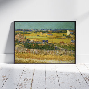Affiche Vincent Van Gogh, La Récolte, De Oogst