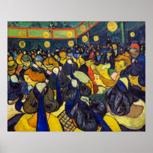 Affiche Vincent van Gogh - La salle de danse à Arles