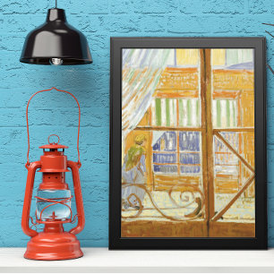 Affiche Vincent van Gogh - La vitrine d'une boucherie de p