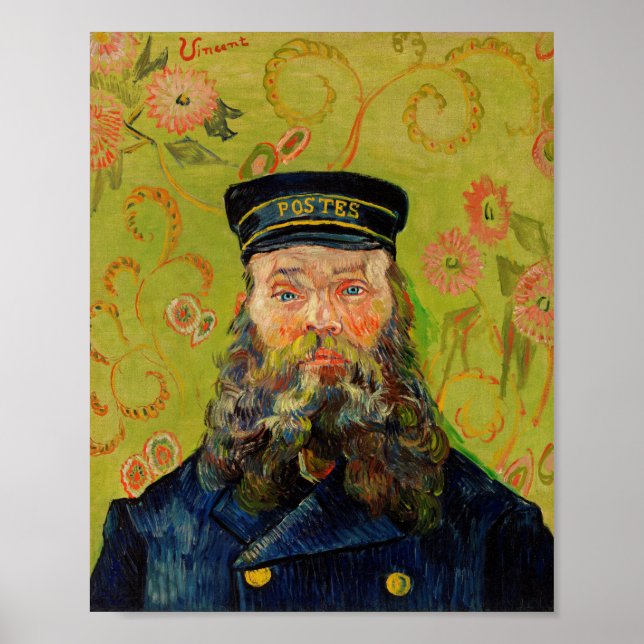 Affiche Vincent Van Gogh L'affiche artistique du facteur (Devant)