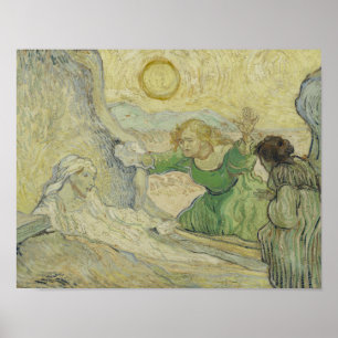 Affiche Vincent van Gogh - L'ascension de Lazare