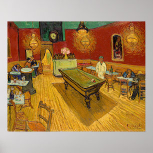 Affiche Vincent van Gogh - Le Café de nuit