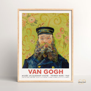 Affiche Vincent van Gogh Le facteur Joseph Roulin Art