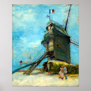 Affiche Vincent van Gogh Le Moulin de la Galette