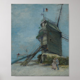 Affiche Vincent van Gogh - Le Moulin de la Galette