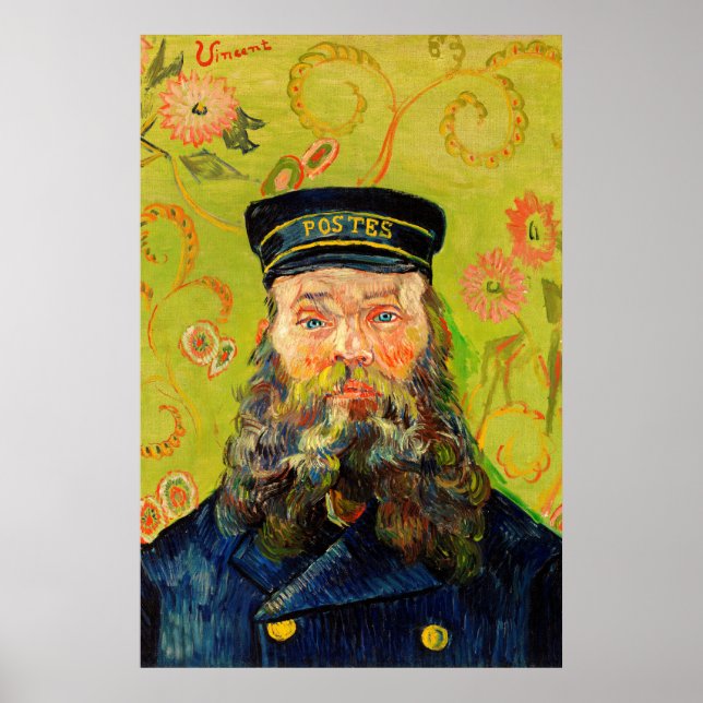 Affiche Vincent Van Gogh Le Postman Joseph Roulin (Devant)