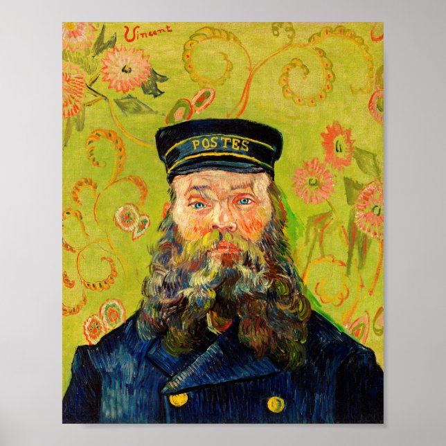 Affiche Vincent Van Gogh Le Postman Joseph Roulin (Devant)