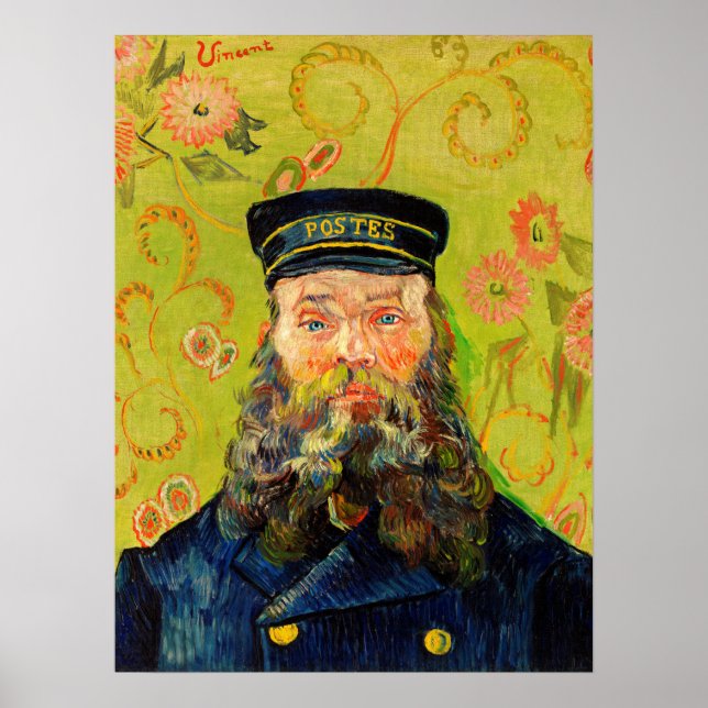 Affiche Vincent Van Gogh Le Postman Joseph Roulin (Devant)