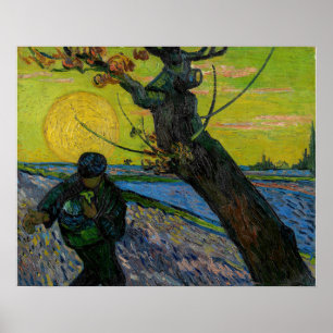 Affiche Vincent van Gogh - Le Semeur