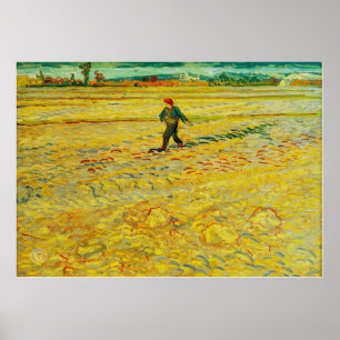 Affiche Vincent van Gogh - Le Sower